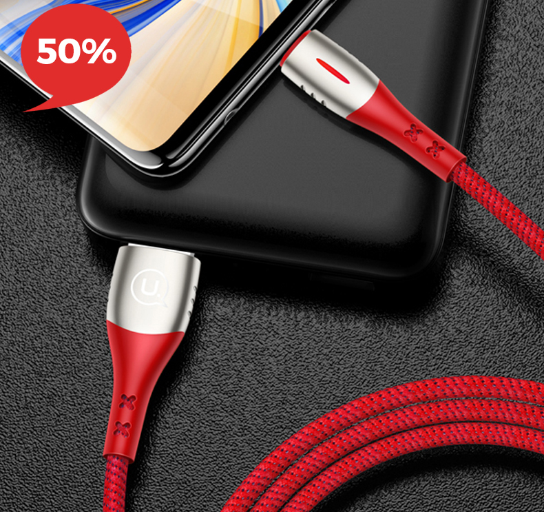 2020 Power off premium edition - iPhone - Red - 2 meter